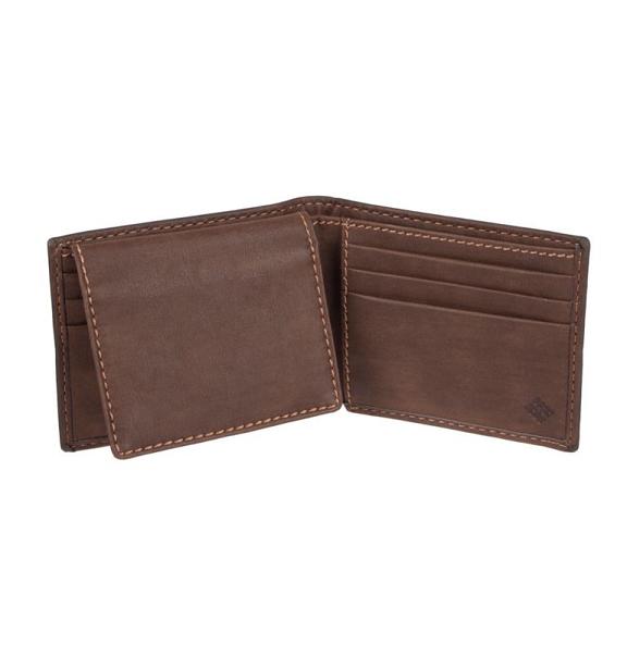 Columbia RFID Wallets Brown For Men's NZ25409 New Zealand